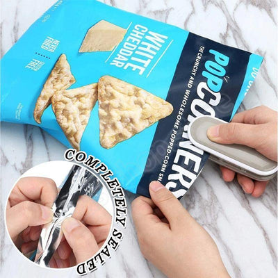 Mini Portable Sealing Machine Household Hand Pressure Sealing Clip Snack Sealer Sealing